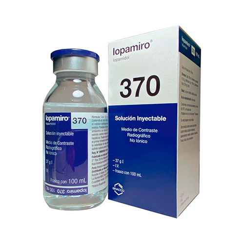 medio de contraste iopamidol 370/50