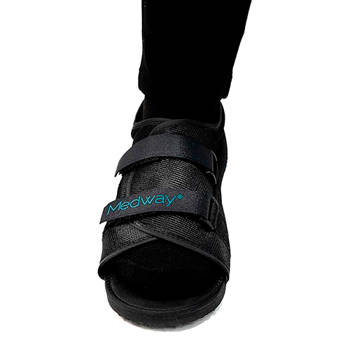 zapato post operatorio punta redonda