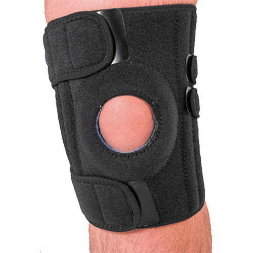 rodillera premium con estabilizador de rótula u doble soporte lateral